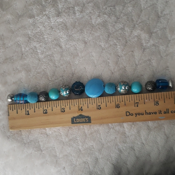 🖤 3/$15 Blue Silver Bracelet - Picture 5 of 6